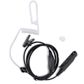 Miniatyrbilde 1 av 8: Overvåking Akustisk Luftledning Ørepropp Headset Hals PTT Mic for UV9R Plus BF9700 BFA58