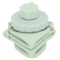 Miniatyrbillede 6 af 8: Foldbare Rejseflasker af Silikon med Låg Lækage Bløde Fleksible Foldbare Vandflasker til Fitness Vandreture Sport Grøn 600 ml