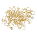 Miniatyrbillede 1 af 8: 80 stk. Ringformede Papirclips Rustfri Multifunktion med Klar Æske til Kontor Skole Guld