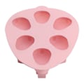 Miniatyrbillede 4 af 8: 3D kaninform silikoneform kage bageform hul glas chokolade form værktøj rosa