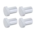 Miniatyrbilde 1 av 8: 4 stk Benk Hunder 19 mm Diameter Arbeidsbenk Pigg Aluminiumlegering Høyfasthet Trebearbeiding Desktop Stopp Tenon Sølv