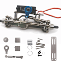 Miniatyrbild 5 av 8: 25T Styrväxel Modifieringsmonteringssats Passar för WPL C14 C24 B14 B24 B16 17G 9G modell CarTitanium för WPL1696T