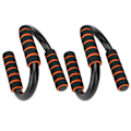 Miniatyrbilde 6 av 8: 1 par/sett S-type Push Up-stativ Kroppsbygging Fitness Push-up-stenger med skum polstrede grep