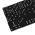 Miniatyrbild 8 av 8: 28st/set Trä Domino Block Brädspel Bärbart Resebord Spel Domino Leksaker För Barn Utbildningsleksaker för barn