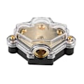 Miniatyrbillede 2 af 8: 3 Vejs Bil Audio Stereo Strømfordelingsblok Splitter 1 ind 3 ud