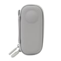 Miniatyrbild 1 av 8: Actionkamera Bärväska Hård förvaringsväska PU Shell Soft Liner Bärbar actionkameratillbehör för Insta360 ONE X3 X2 Grå