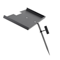 Miniatyrbild 6 av 8: Grave Marker Stand Marker Hållare Järn Anti Fade Enkel montering Mattfinish Dräneringshål Minnessten Plack Stativ för nära och kära Husdjur