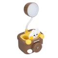 Miniatyrbillede 8 af 8: Bordlampe Daglig Belysning Sparer Skrivebordsplads Nødstrømforsyning LED Bordlampe Kaffe