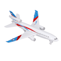 Miniatyrbild 8 av 8: Flygplansmodell Simulering Pull Back Funktion Ljud och ljus Legering Diecast Flygplansmodell Leksaker för samlingspresenter