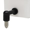 Miniatyrbillede 4 af 5: Kanin Vandflaske Automatisk Drypfri Pip i Rustfrit Stål Kanin Drikkemaskine Dispenser 1L