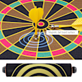 Miniatyrbild 8 av 8: Magnetisk vändbar darttavla Magnet Dart Target Toy Barn Familj Fritidssport
