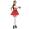 Pikkukuva 3 / 5: Saksalainen Olutneito Oktoberfest Dirndl -mekko XL - Punainen