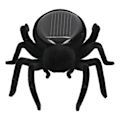 Miniatyrbillede 5 af 8: Solcelledrevet Simulerings-Edderkop Legetøj Naturtro Vibrationer Tarantula Solcelledrevet Puslespil Legetøj