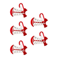 Miniatyrbild 2 av 8: 5 ST Fishbone Däck Ankarpinnar Tält Markis Fjäderkrok Justerbar Vindrep Fixering Spänne Däckskrok