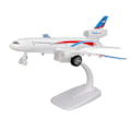 Miniatyrbild 3 av 8: Flygplansmodell Simulering Pull Back Funktion Ljud och ljus Legering Diecast Flygplansmodell Leksaker för samlingspresenter