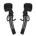 Miniatyrbillede 2 af 8: 1 Par Træningshåndledsstropper Løft Pull Up Strap Kroge Vægtløftning Anti-Slip Greb Armbånd Power Training