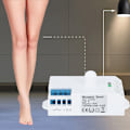 Miniatyrbild 5 av 8: 5,8 GHz Intelligent Body Induktionsströmbrytare Mikrovågsradarljussensorströmbrytare DC 12-24V