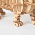 Miniatyrbillede 2 af 4: 3D Træ Tax Puslespil Lærings Byggelegetøj Simulerings Puslespil Model Realistisk Fast Håndværk Legetøj