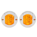 Pikkukuva 2 / 8: 2 kpl 6LED-transom-valot IP67 Veneen Navigointi Kuorma-autojen risteilyt Pyöreä Sivu Perävalot