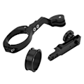 Miniatyrbillede 2 af 8: Cykelstyreholder i aluminiumlegering til Gopro / Xiaoyi Sportskamera sort