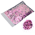 Pikkukuva 7 / 8: Kynsipaljetit Jauhe Sekalaiset Hiutaleet Kimaltava Glitter Kynsi Taide Koristeet Sparkles 50gXC004B