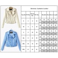 Miniatyrbillede 3 af 3: Sort 2XL Dame Bikerjakke