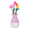 Miniatyrbillede 8 af 8: Dukkehust Vase Blomst 1:12 Slidstærkt Harpiks Levende Farver Fint Detaljer Dukkehust Miniatyrblomster til Dukkehust DIY