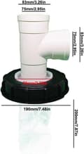 Miniatyrbilde 5 av 5: 2025 Nytt IBC-regnfilterlokk, vaskbart nylon IBC-filter, IBC-lokkfilter 163 mm/245 mm IBC-regnvannstankfilter_max