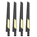 Miniatyrbillede 1 af 8: 4 stk Router Antenne til RTAX88U AX6000 2.4G/5G DualBand 10dB SMA Netværkskort Antenne