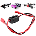 Miniatyrbilde 6 av 8: Lyskontroll ESC Strømbryter T Plugg Hane Hunn Switch Kabel for RC Modell Bil Båt Fly