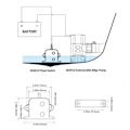 Miniatyrbillede 3 af 8: Marint Bilgepumpe Sensor Automatisk Alarm Vandstandssensor Switch Skib Yacht Alarm Apparat 24V