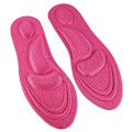 Miniatyrbillede 3 af 8: Ortotiske indlægssåler Flade fødder Arch Support Memory Foam indlægssål Sko Pad Comfort Rose Red til kvinder