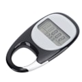 Miniatyrbillede 8 af 8: Walking Stegrækker Multifunktionel Memory Clip On Trin Tæller til Rejser Bjergbestigning Sport Sort