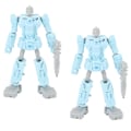 Miniatyrbilde 8 av 8: 2 stk Transformerende Robotpenn Deformation Robotpenn Demonter Student Study Papirvarer Lys Blå