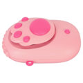 Miniatyrbild 6 av 8: Halsbandsfläkt Kattklostil 3 Hastighetslägen USB-laddning 1500mAh Handsfree Hängande Halsfläkt med Snodd för Resor Camping Rosa
