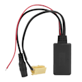 Miniatyrbillede 4 af 8: 6-polet Bluetooth 5.0 AUX Audio Adapter med Mikrofon 150 cm Kabel Passer til Fiat Ducato 2011