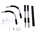 Miniatyrbillede 1 af 8: Multi Grip Chin Up/Pull Up Bar Heavy Duty Motion Fitness Gym Hjem Dørmonteret Træner Plus