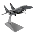 Miniatyrbild 3 av 8: 1:100 stridsflygplansmodell Högsimulerad legeringsplanmodell för samlingsdekoration