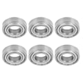 Miniatyrbillede 3 af 8: 10 stk. miniature kuglelejer i rustfrit stål 32x15x9mm til papirmaskiner S6002ZZ