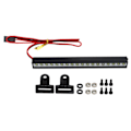Miniatyrbilde 1 av 8: RC Bil Taklampe 18 LED Hvit Lys Universal Aluminium Legering Skall RC Bil Lysstang for 1/8 1/10 1/12 1/14 RC Crawler