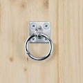 Miniatyrbilde 5 av 8: Bindestang Plåt Rustfri Belegg Metall Hestkoblingsring for hestestall og stallbad