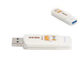 Miniatyrbillede 8 af 8: U Disk Bærbar USB2.0 Flash Drive til Studerende Sød Datalagring Memory Stick Gave (Slide CoverKeep Smiling 128GB)