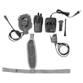 Miniatyrbillede 1 af 8: Ensidet Headset Øretelefon Intercom med Justerbar Pandebånd US 110-240V Z027-FG-S113-KEN