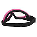 Miniatyrbilde 3 av 8: Skibriller PC Transparent Linser UV-beskyttelse Vindtett Justerbart Pannbånd Snowboardbriller for Menn Kvinner Rosa Ramme