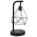 Miniatyrbillede 1 af 8: Smijern LED-bordlampe Natlys ved sengen til værelse soveværelse Bar dekoration gave