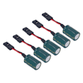 Miniatyrbilde 8 av 8: 5 stk RC Drone Spenningsbeskytter 3300uF 16V Stor Kondensator Mottaker Spenningsbeskytter med Plugg for FUTABA
