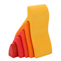 Pikkukuva 1 / 8: 5 kpl Fire Flame Element -pinopeli lelut puupinot pinoavat rakennuspalikat palapelilelu