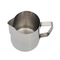 Miniatyrbillede 6 af 8: Drag blommekop i rustfrit stål kunstskum kop spids mund kaffeskumfremstillingkande til hjemmecafé 600 ml naturlig farve