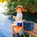 Miniatyrbillede 3 af 8: Foldbar fodbad Spand Foldbar Rejse Fodbad Foldbar Vandspand til Campingvask