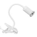 Miniatyrbillede 4 af 8: Reptilklemme Varmelampe Professionel Justerbar UVA UVB Reptil Lys med Lang Lampehælder UK-stik 220V Hvid